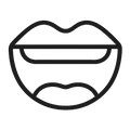 Fits all mouth sizes